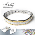 Destin bijoux cristaux de Swarovski céramique blanc Bracelet